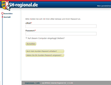 Tablet Screenshot of ferienhaeuser-danker.de.regional.de
