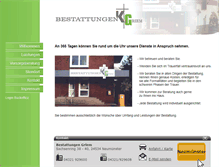 Tablet Screenshot of bestattungen-griem.regional.de